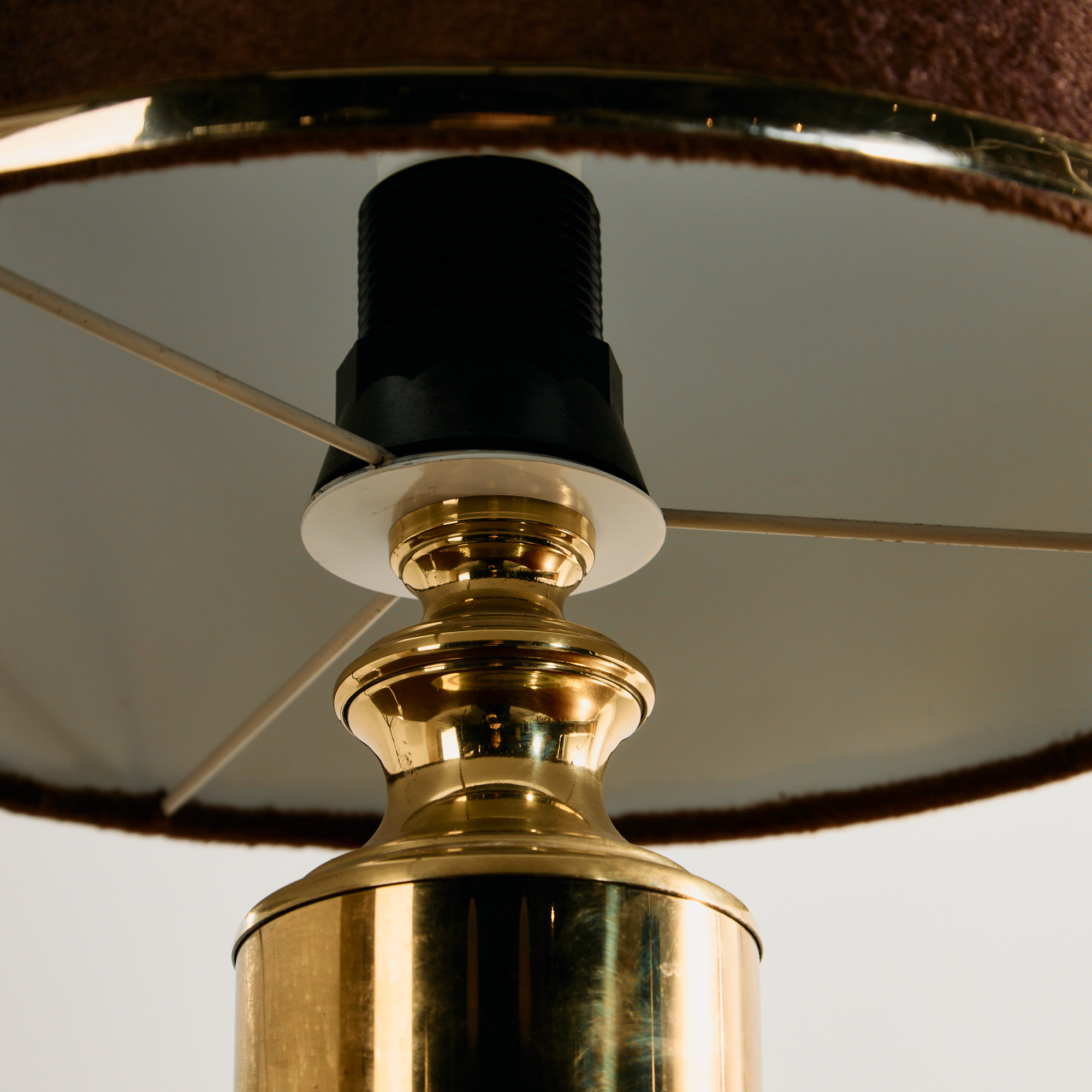 Brass table lamp - Image 5