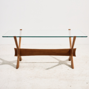 Fredrik Schriever-Albeln teak Condor dohányzóasztal