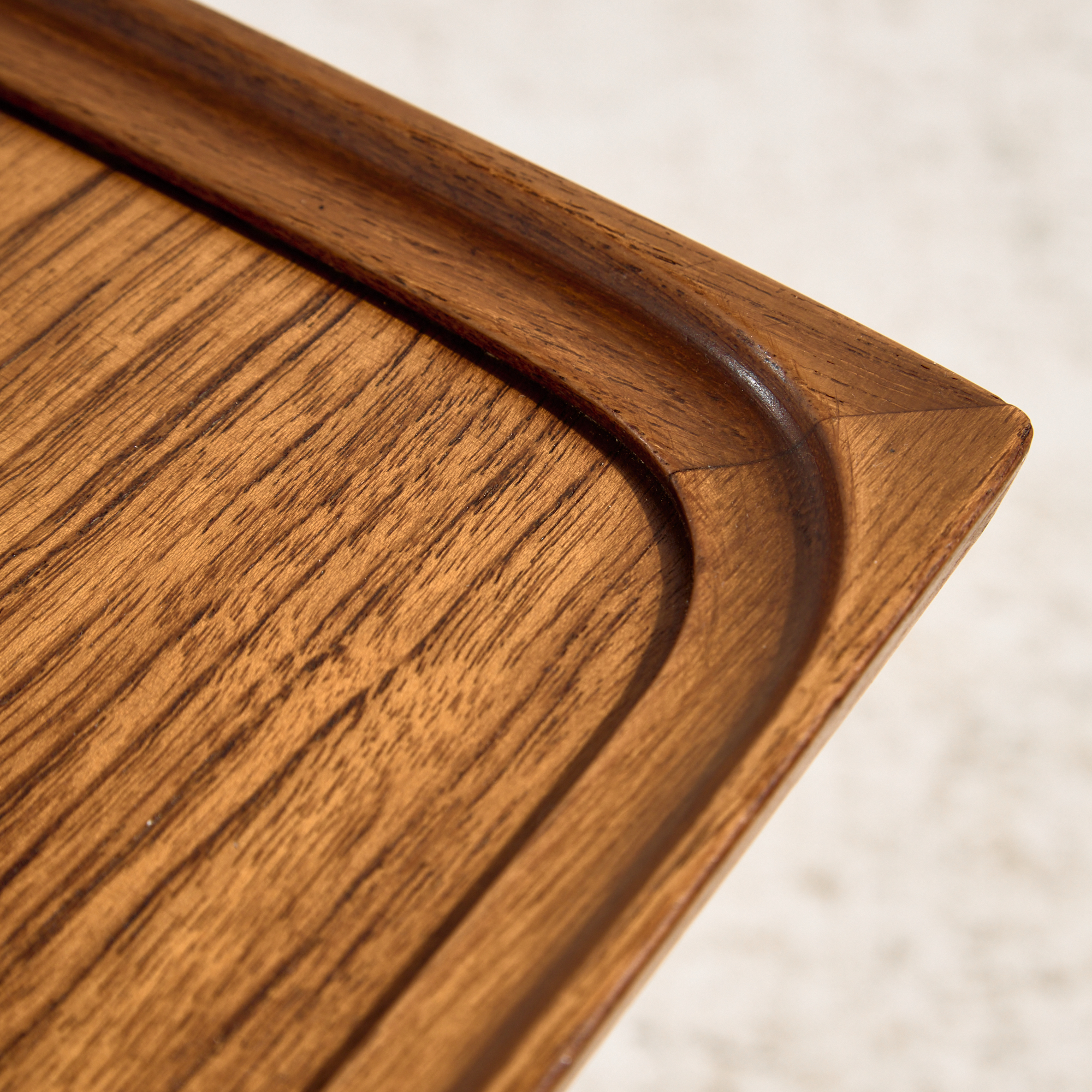 Teak nesting tables by Johannes Andersen for CFC Silkeborg, Set of 3 - Image 12