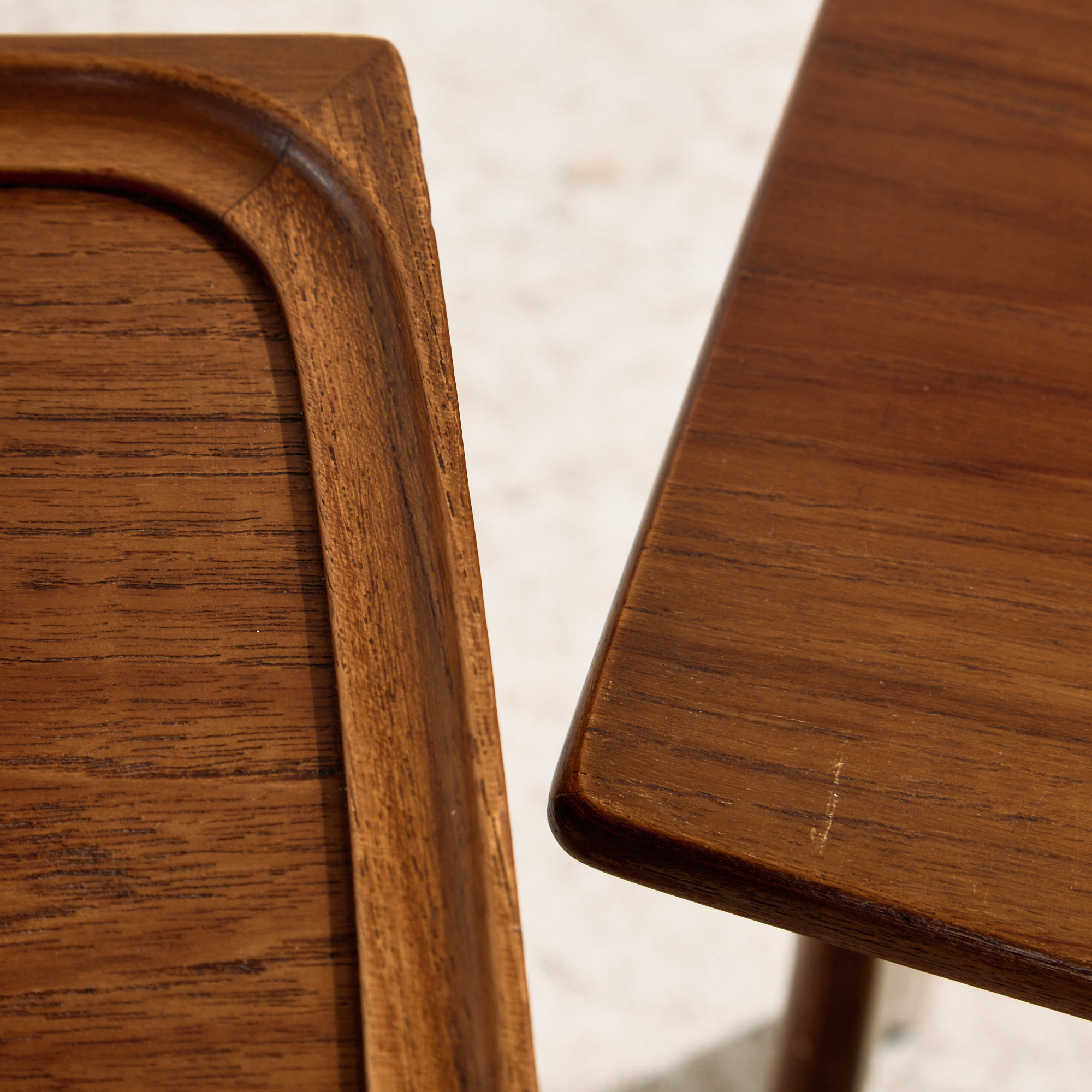 Teak nesting tables by Johannes Andersen for CFC Silkeborg, Set of 3 - Image 13