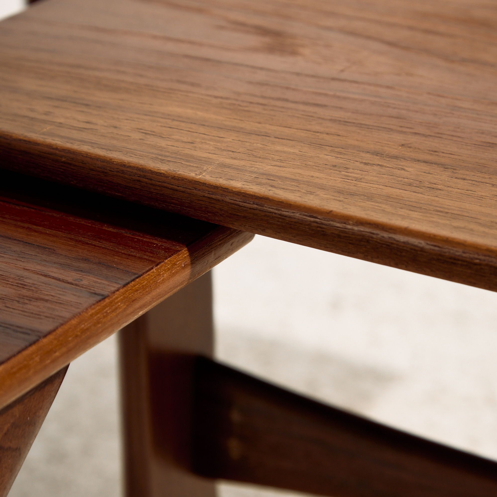 Teak nesting tables by Johannes Andersen for CFC Silkeborg, Set of 3 - Image 7