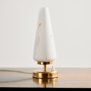 Brass table lamp by Rupert Nikoll