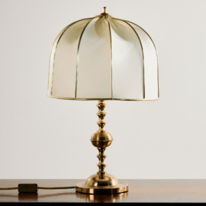 Brass table lamp