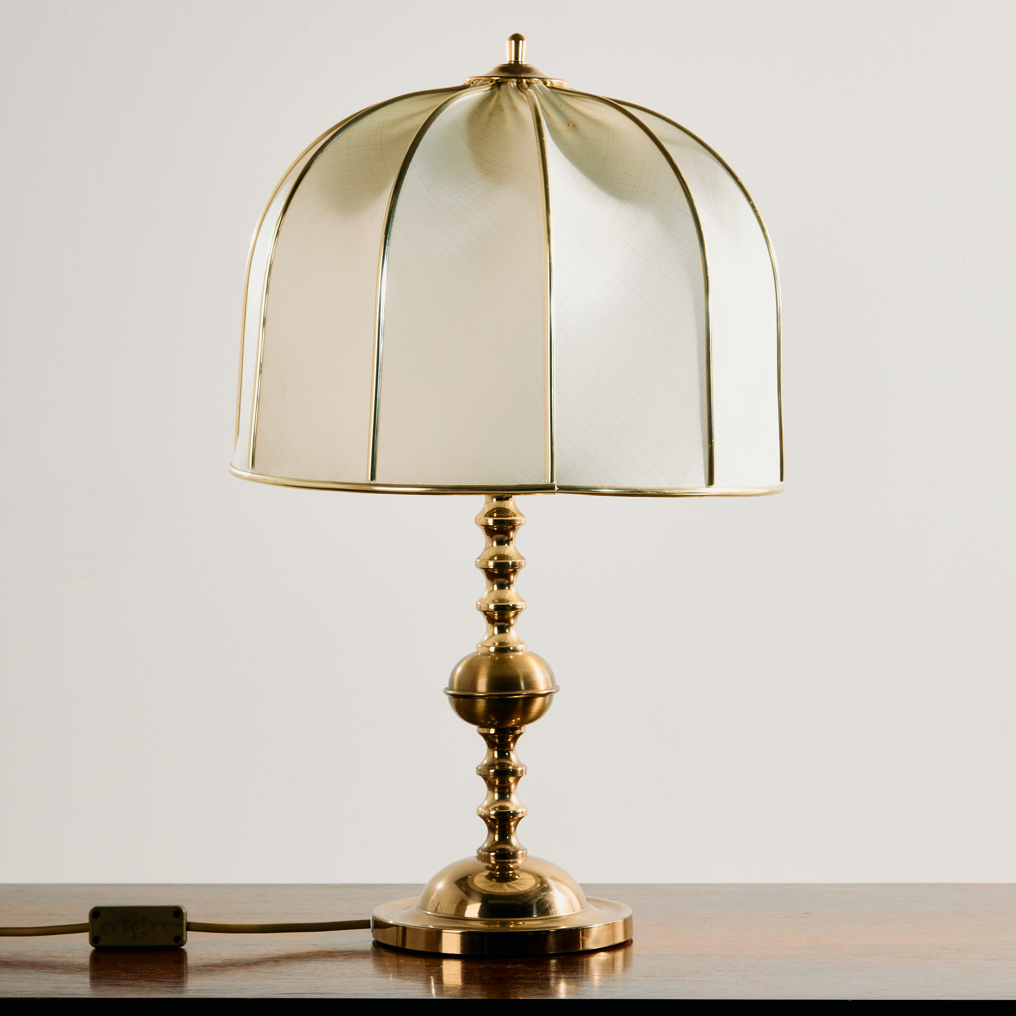 Brass table lamp