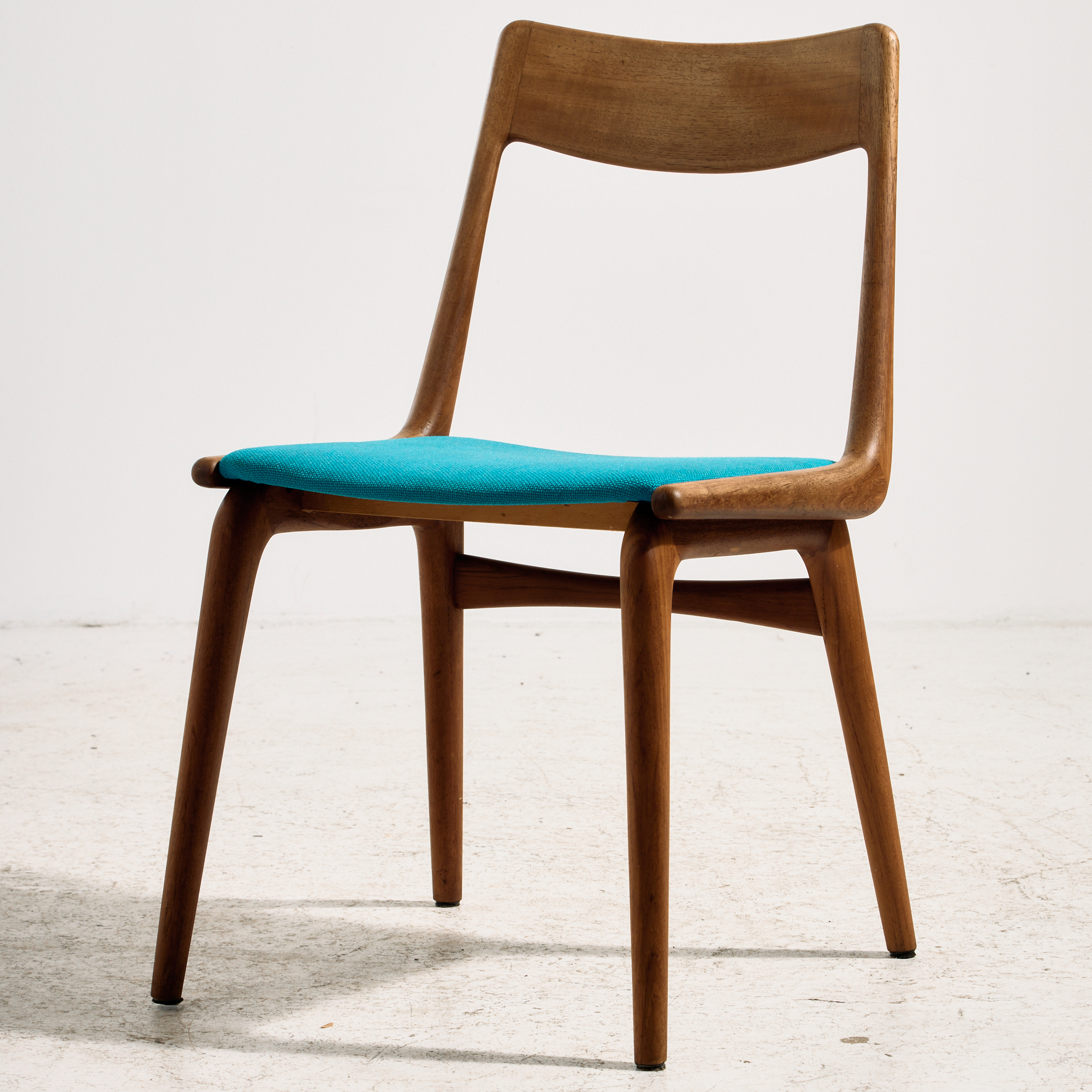 Teak Model 370 Boomerang dining chair by Alfred Christensen for Slagelse Møbelværk, Set of 2 - Image 3
