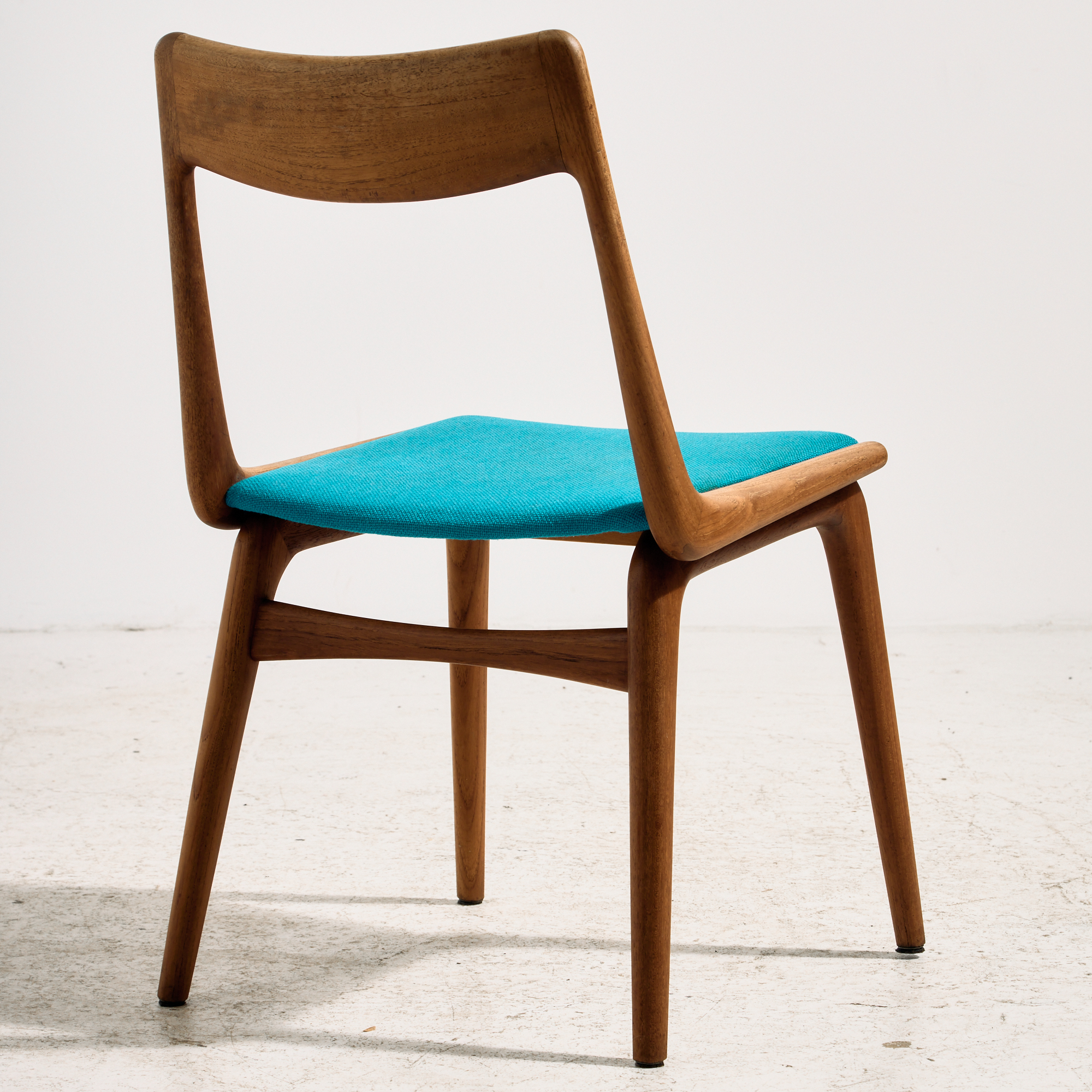 Teak Model 370 Boomerang dining chair by Alfred Christensen for Slagelse Møbelværk, Set of 2 - Image 4