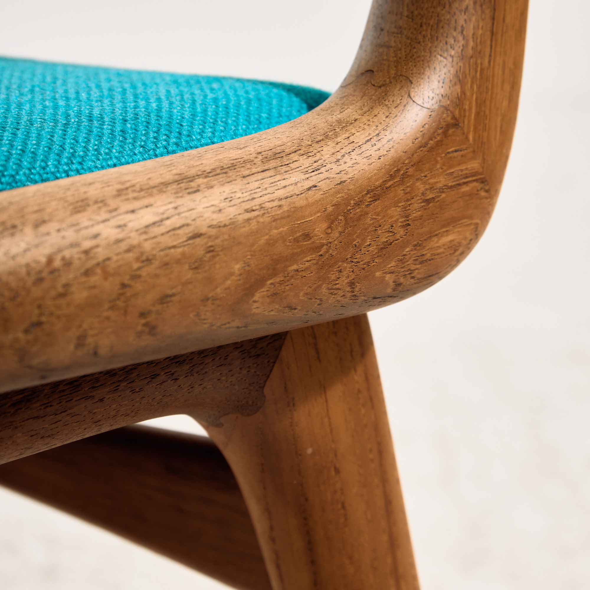 Teak Model 370 Boomerang dining chair by Alfred Christensen for Slagelse Møbelværk, Set of 2 - Image 8