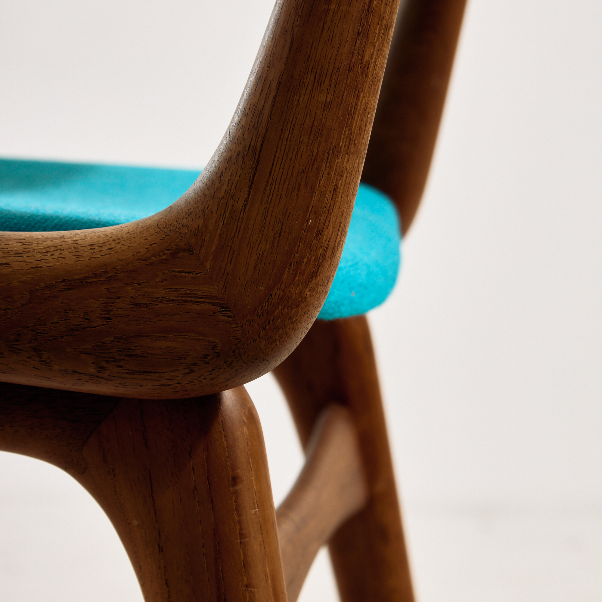 Teak Model 370 Boomerang dining chair by Alfred Christensen for Slagelse Møbelværk, Set of 2 - Image 10